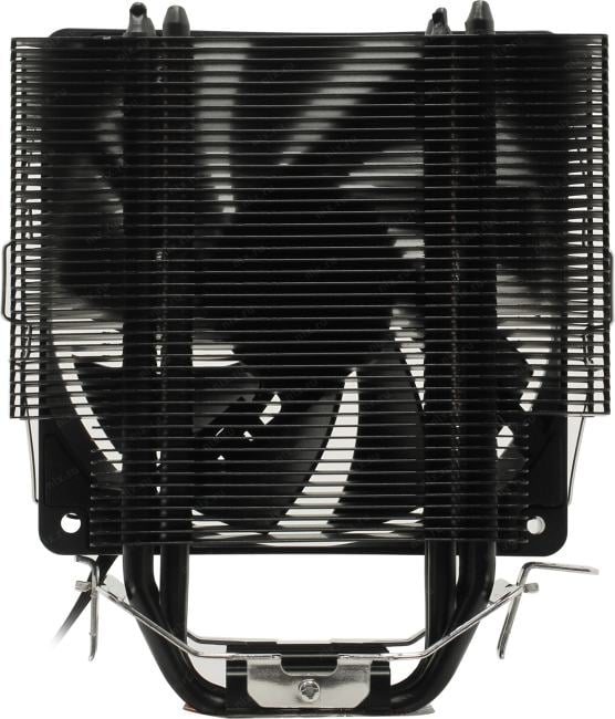 Exegate EX286299RUS Кулер Dark Magic EXX400-PWM (Al+Cu, черное покрытие, 4 тепл.трубки, LGA775/1150/1151/1155/1156/1200/1700/AM2/AM2+/AM3/AM3+/AM4/FM1/FM2/754/939/940, TDP 140W, Fan 120mm, PWM, 1200-2