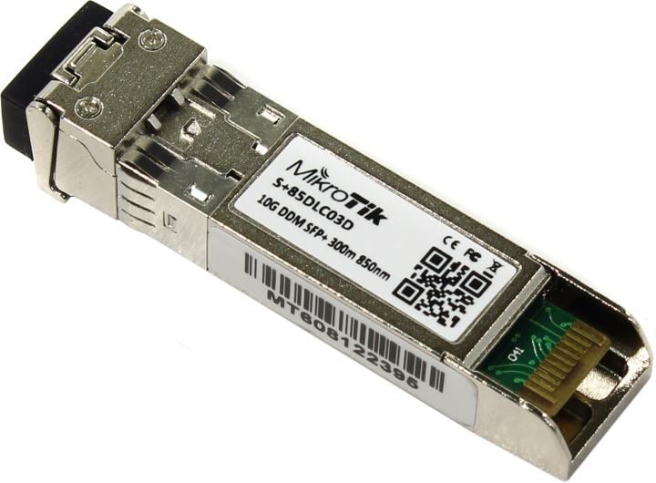 MikroTik <S+85DLC03D(I)> Модуль SFP+ (Duplex,  LC,  MM)