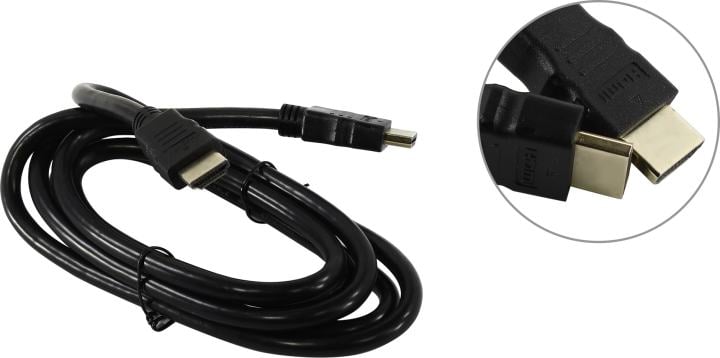 Buro < HDMI2.0 HDMI(m)/HDMI(m)-1.8m> Кабель HDMI to HDMI (19M -19M),  1.8м  <485573>