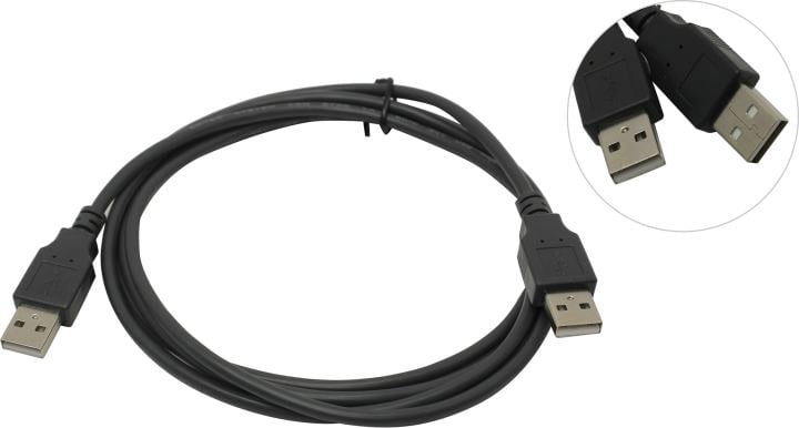 Кабель USB A (M) - USB A (M), 1.8м, 5bites UC5009-018C