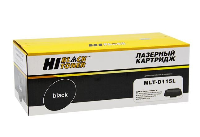 Картридж Hi-Black HB-MLT-D115L Black для Samsung  Xpress  SL-M2620/2820/M2670/2870