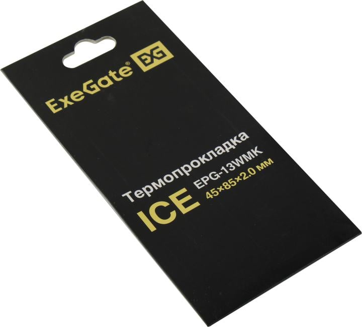 Exegate EX293292RUS Термопрокладка ExeGate Ice EPG-13WMK (45x85x2.0 mm, 13,3 Вт/ (м•К))