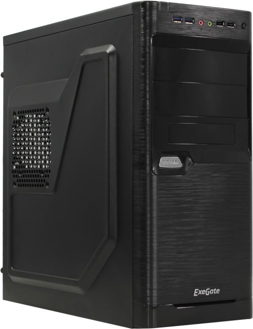Miditower  Exegate <XP-330U> Black  ATX  400W  (24+4+6/8пин) <EX272727RUS>
