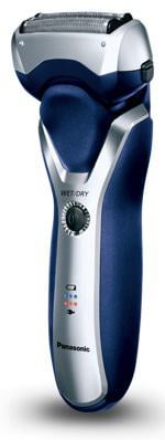 Бритва сетчатая Panasonic  ES-RT37-S520  реж.эл.:3  питан.:аккум. синий/серебристый