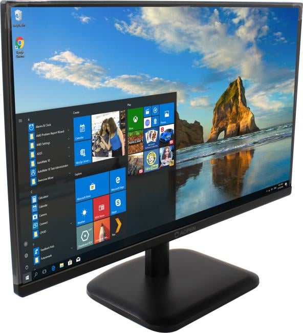 Монитор 23.8" AOpen 24CL1YEbmix, IPS 1920x1080, 100 Гц, 1 мс, 16:9, 250 кд/м², 1xHDMI, 1xVGA, 2x2 Вт, черный