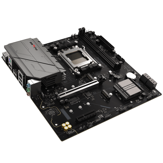 Материнская плата Sapphire A620AM PULSE A620, AM5, 2*DDR5, 1*PCIEx16, 1*PCIEx4, 2*M.2, 4*USB3.2Gen1, 6*USB2.0, 4*SATA3.0, 1G, DP, HDMI, M-ATX, RTL (52118-03-40G)