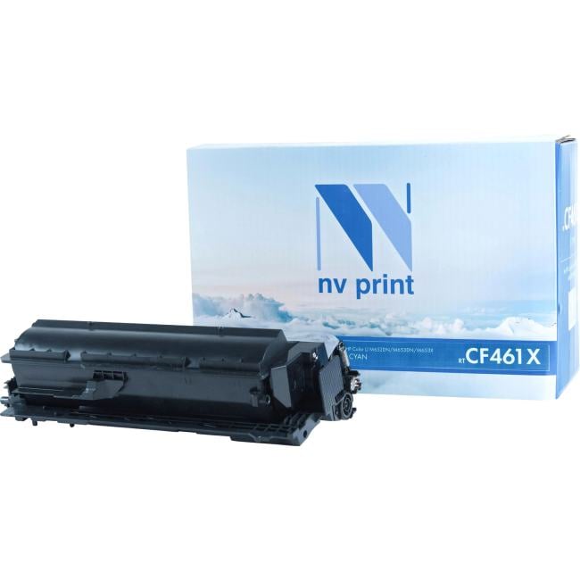 Картридж NVP совместимый NV-CF461X Cyan для HP Color  Laser  Jet  M652DN/M653DN/M653X (22000k)