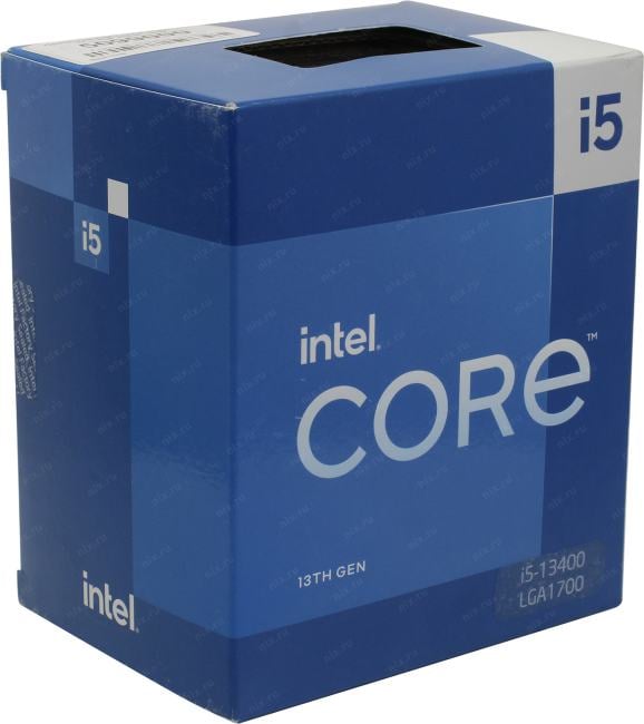 Процессор Intel Socket-1700 Core i5 13400 (10/16 6Px2.5 4Ex1.8 L3-20Mb Intel UHD 730 7nm 65W-148W)