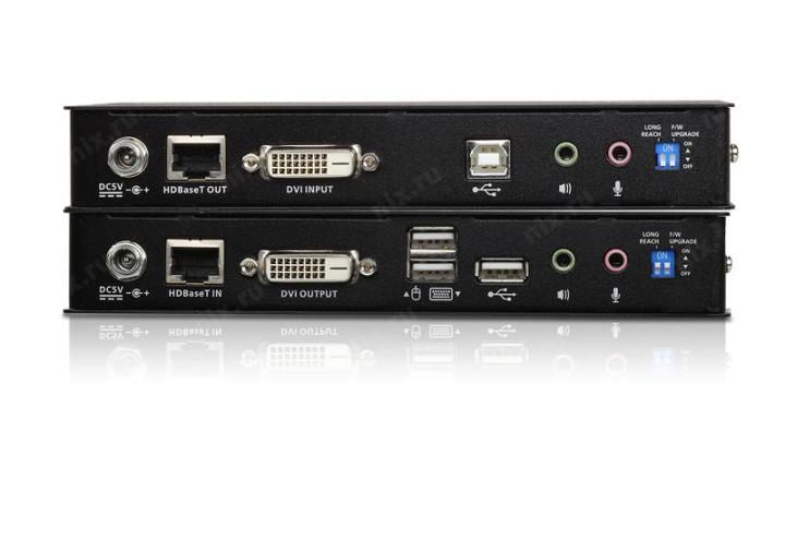 Удлинитель ATEN USB DVI HDBaseT™ 2.0 KVM Extender (Long Reach mode up to 1920 x 1080@150 m)