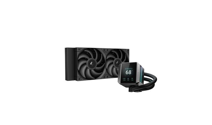 DEEPCOOL MYSTIQUE 240 LGA20XX/1700/1200/115X/AM5/AM4 (6шт/кор,TDP 250W, Anti-Leak edition, PWM,  DUAL FAN) RET