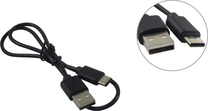 Гарнизон Кабель Гарнизон USB 2.0 AM/ USB3.1 Type-C, 0.5м, пакет (GCC-USB2-AMCM-0.5M)