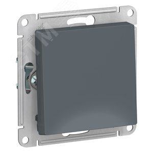 Кнопка Systeme Electric ATN000715 AtlasDesign, нажимная, сх.1, 10АХ, механизм, грифель