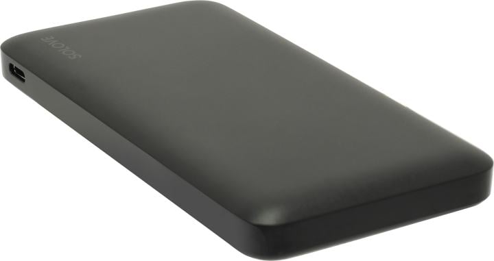 Внешний аккумулятор SOLOVE <001M+ Black> Power Bank (2xUSB, 10000mAh, Li-Ion)