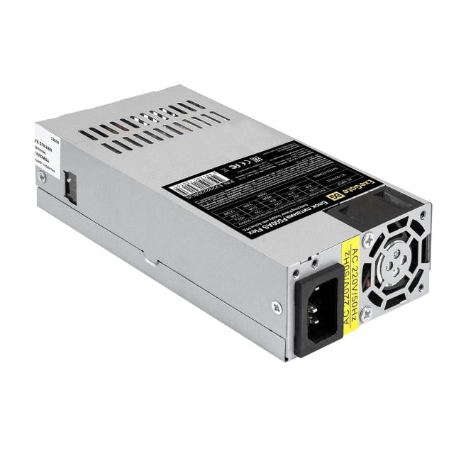 Exegate EX292235RUS Блок питания 500W ExeGate F500AS (Flex ATX, for ITX case, APFC, КПД 80% (80 PLUS), 4cm fan, 24pin, 4pin, 3xSATA, 2xIDE)