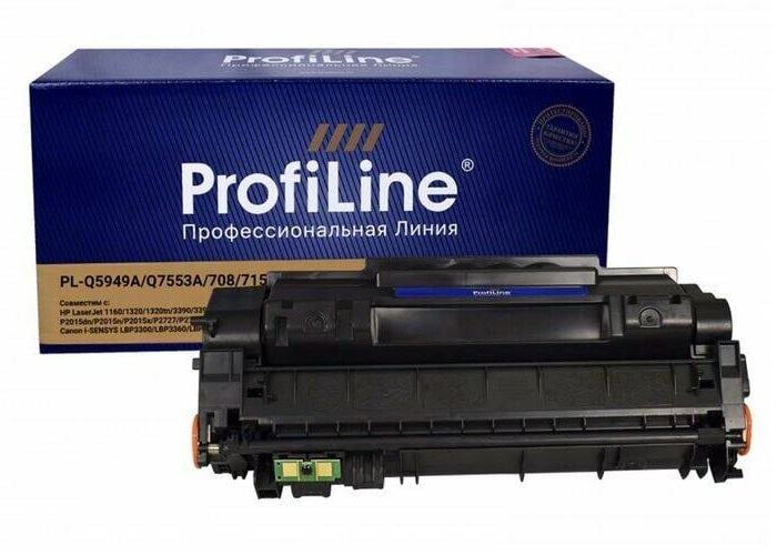 Картридж ProfiLine PL-Q5949A/Q7553A/708/715 (№49A) для HP LJ 1160/3390/P2014 Canon i-SENSYS LBP3300/LBP-3370 2500