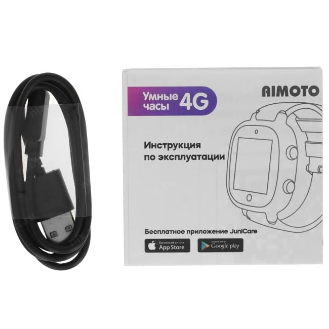 8360201 AIMOTO Crystal Умные часы  4G. Цвет: черный