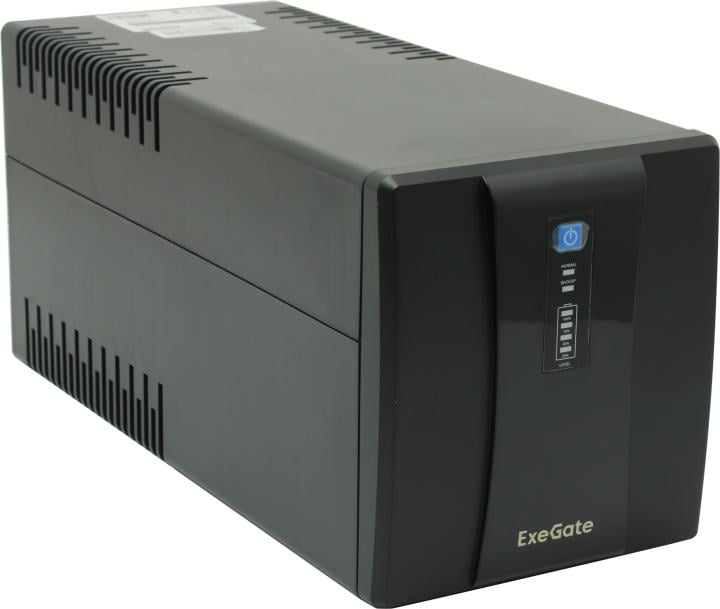 UPS 1500VA Exegate Power Back <UNB-1500> защита телефонной  линии/RJ45, USB <EP212521RUS>