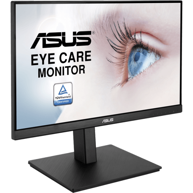 Монитор Asus 21.5" VA229QSB черный IPS LED 4ms 16:9 HDMI M/M матовая HAS Piv 250cd 178гр/178гр 1920x1080 75Hz FreeSync VGA DP FHD USB 4.6кг