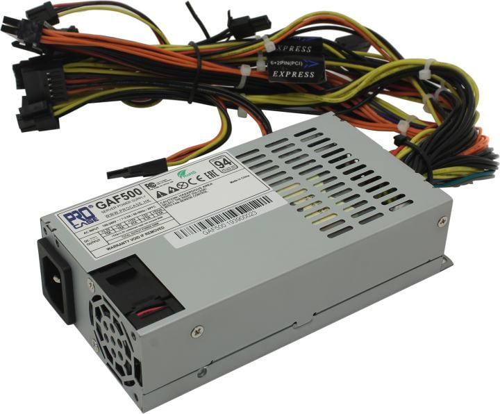 Блок питания Procase GAF500  500W  (24+2x4+2x6/8пин)