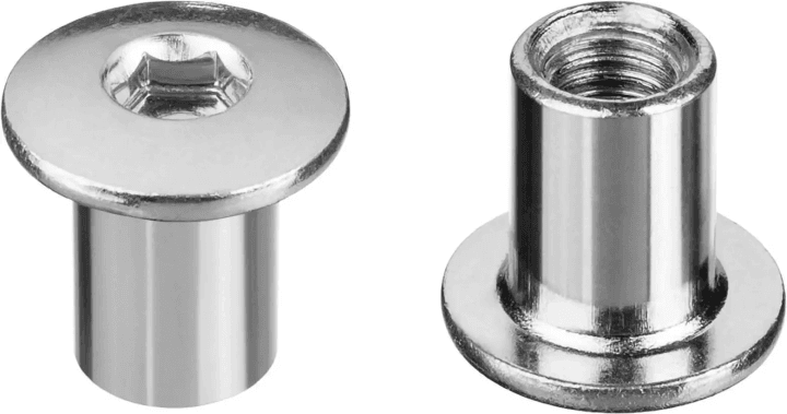 Зубр <303760-5> Гайка Эриксона с полукруглой головкой, M6x12мм, 5 кг (765 шт), оцинкованная, шест. 5мм, ЗУБР