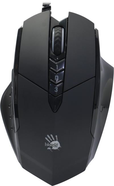 Bloody Gaming Mouse <V7>  (RTL) USB 8btn+Roll
