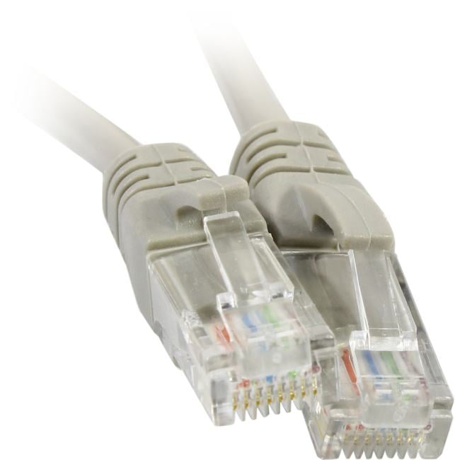 ExeGate <UTP-RJ45-RJ45-5e-1M-GY> Patch Cord UTP  кат.5e,  1м,  серый <EX138961RUS>