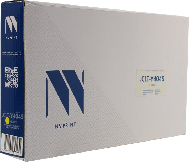 Картридж NV-Print аналог CLT-Y404S Yellow для Samsung SL-C430/C430W/C480/C480W/C480FW