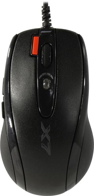 A4Tech Oscar Optical Gaming Mouse  <X-7120-Black>  (RTL)  USB btn+Roll
