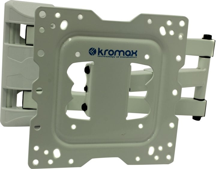 Кронштейн Kromax DIX-18 белый 22"-55" настенный от стены 66-605мм  наклон 0°-15° VESA 400х400мм до 40кг DIX-18W 22-65