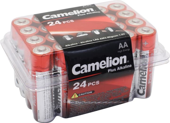 Camelion LR6-24 Super/Ultra/Plus, Size "AA", 1.5V, щелочной (alkaline)  <уп. 24 шт>