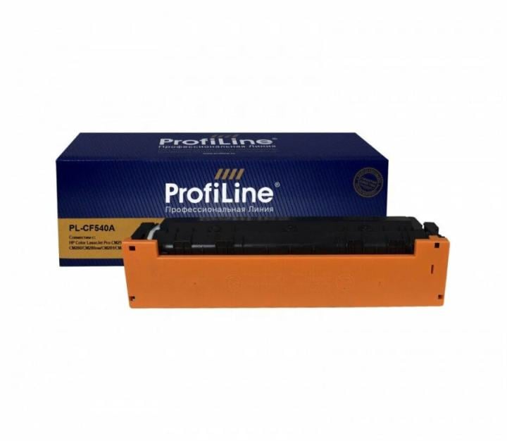 Картридж ProfiLine PL-CF540A №203A PL-CF540A_BK для HP Color LaserJet Pro M254/280/281  1400  копий  Black ProfiLine
