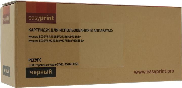 Тонер-картридж Easyprint LK-1200, для Kyocera, 3000 стр., чёрный