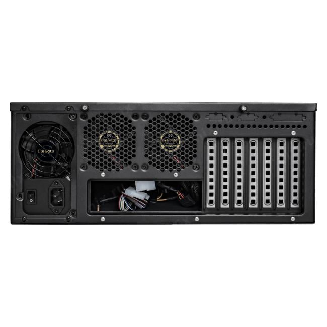 Server Case 4U Exegate <Pro 4U450-07/4U4017S/800RADS> ATX  800W (24+8+2x4пин) <EX293219RUS>