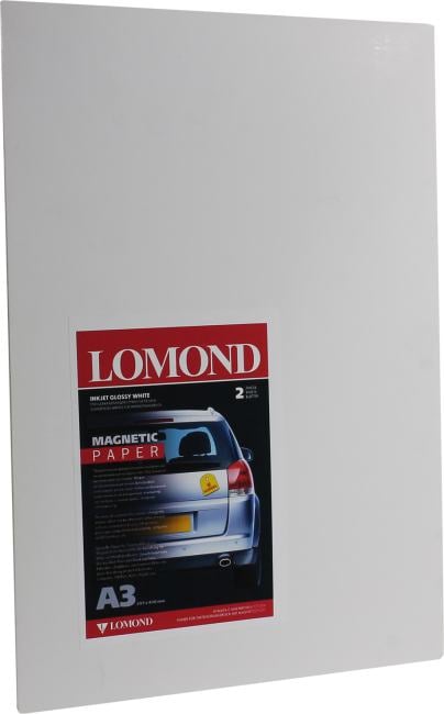 LOMOND 2020347 "Magnetic" глянцевая бумага с магнитным слоем, 660 г/м2, A3 (2), 530 мкм (LM20347)