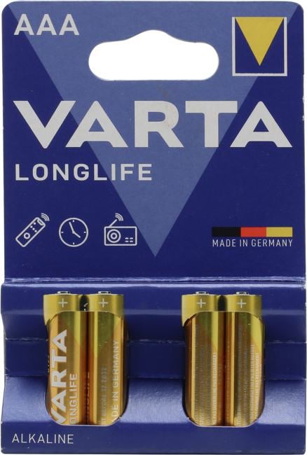 VARTA LONGLIFE POWER 4906-4, Size"AA", 1.5V, щелочной (alkaline)  <уп. 4 шт>