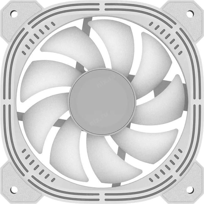NULIGHT 12WH ARPW Вентилятор для корпуса Formula Nulight 12WH ARGB 120х120x25 белый 4-pin 25.34дБ () Ret