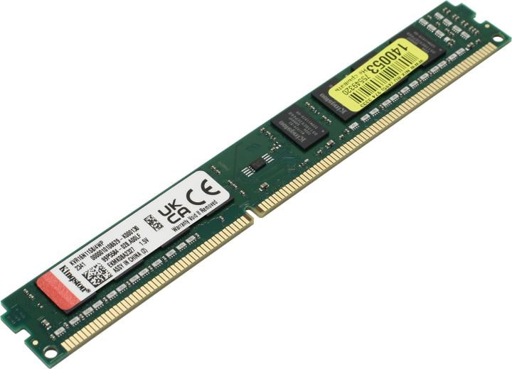 Kingston ValueRAM <KVR16N11S8/4(WP)> DDR3 DIMM  4Gb <PC3-12800> CL11