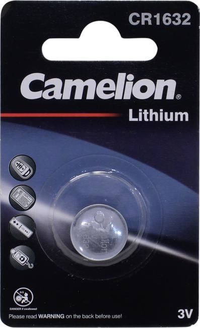 Camelion батарейка CR1632 1бл./10/1800 хит продаж!!!