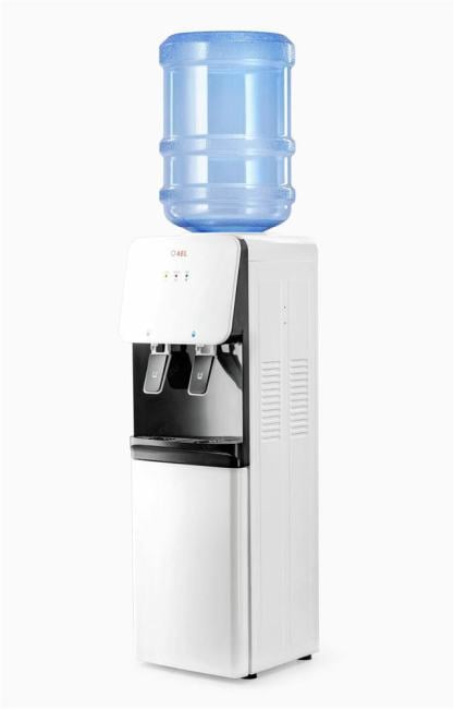 Кулер для воды AEL LD-AEL-85c, верхняя загрузка, нагрев 95 °С, охлаждение 8 °С, белый/черный