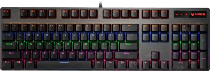 RAPOO V500PRO RAPOO Проводная компьютерная клавиатура V500PRO,  цвет - черный