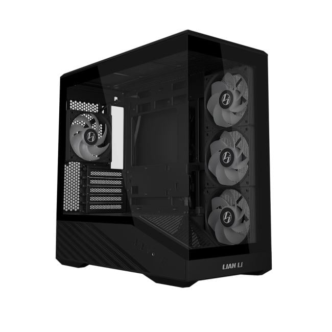 Miditower LIAN LI V100R MINI <G99.V100RMIX.R0> Black  MicroATX без БП