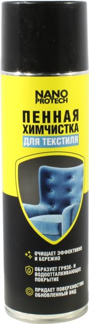 NanoProtech <NPXS0035> Пенная химчистка  для текстиля (650мл)