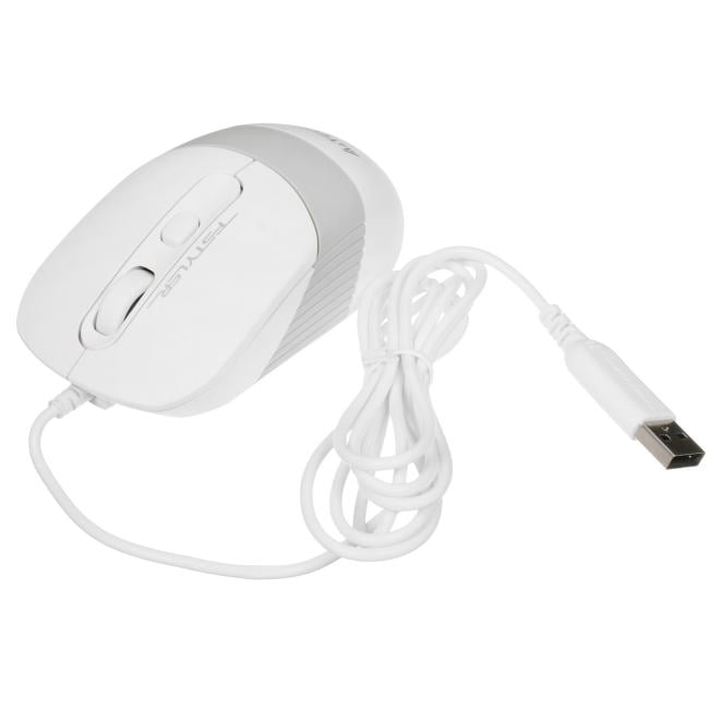 A4Tech FSTYLER Optical Mouse <FM10S White> (RTL) USB 4btn+Roll