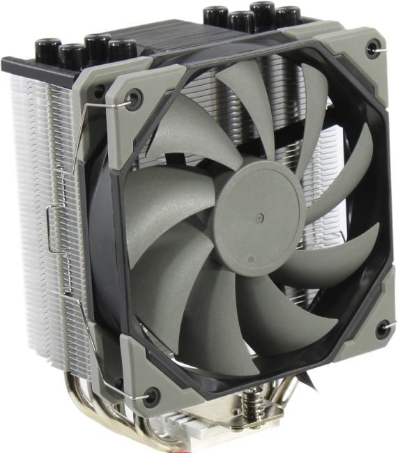 ID-Cooling <ID-CPU-SE-214-XT-BASIC> (4пин,  115X/1200/1700/AM4/AM5,  15.2-35.2дБ,  700-1800об/мин, Al+тепл.трубки)