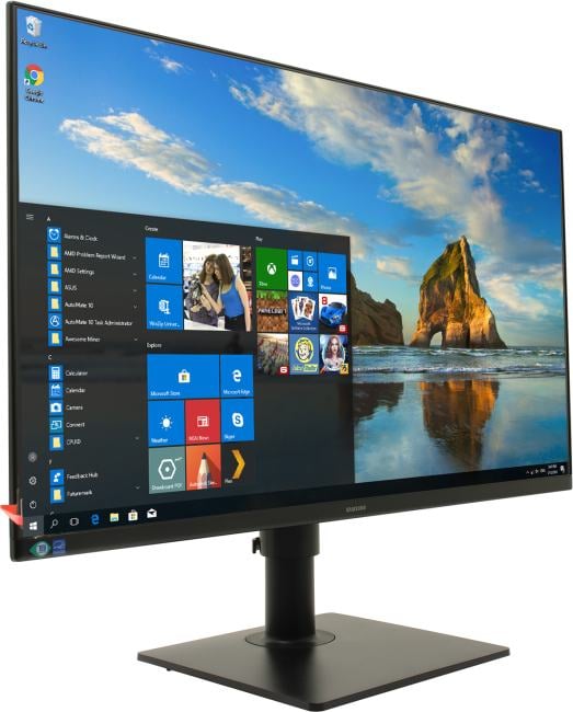 ЖК монитор Samsung S27D400GAI/ Монитор Samsung S24D400GAI 24'', 1920x1080, IPS, 16:9, 178x178, 250nit, 100Hz, 5ms, 2HDMI/DP, 2USB-A, Audio out, HAS, H.Adj. 150, Tilt, Pivot, Swivel, IntPWR, 100X100VESA, Black, 3y