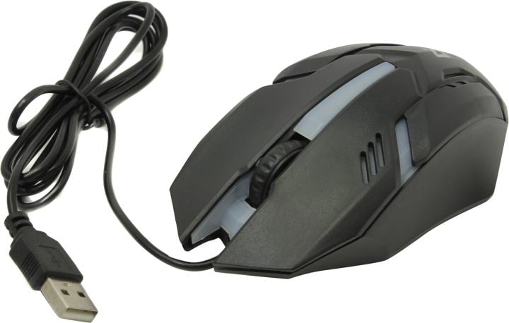 Defender Optical Mouse Cyber <MB-560L Black> (RTL) USB  3btn+Roll  <52560>