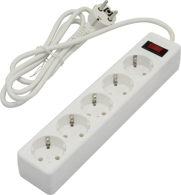 Сетевой фильтр Defender DFS 751 <1.8м> (5 розеток,  2xUSB)  <99751>