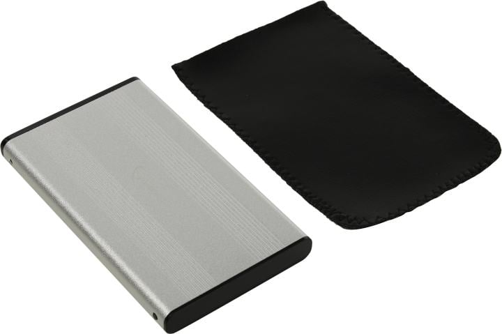 <085359> Внешний контейнер USB3.0 -> SATA 2.5", Gembird EE2-U3S-5, алюминий, серебристый [EE2-U3S-5-S]