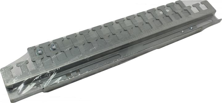 ГКО-45-100 Организатор коммутационных шнуров ЦМО 19" 2HU 80х18х676 мм (ВхШхГ) горизонтальный регулируемая глубина для шкафов и стоек цвет: серый