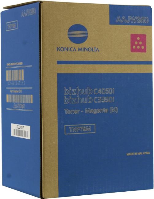 Тонер-картридж Konica Minolta toner cartridge TNP-79M magenta for bizhub C3350i/C4050i 9 000 pages